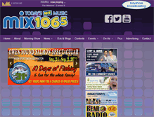 Tablet Screenshot of mix106.ca